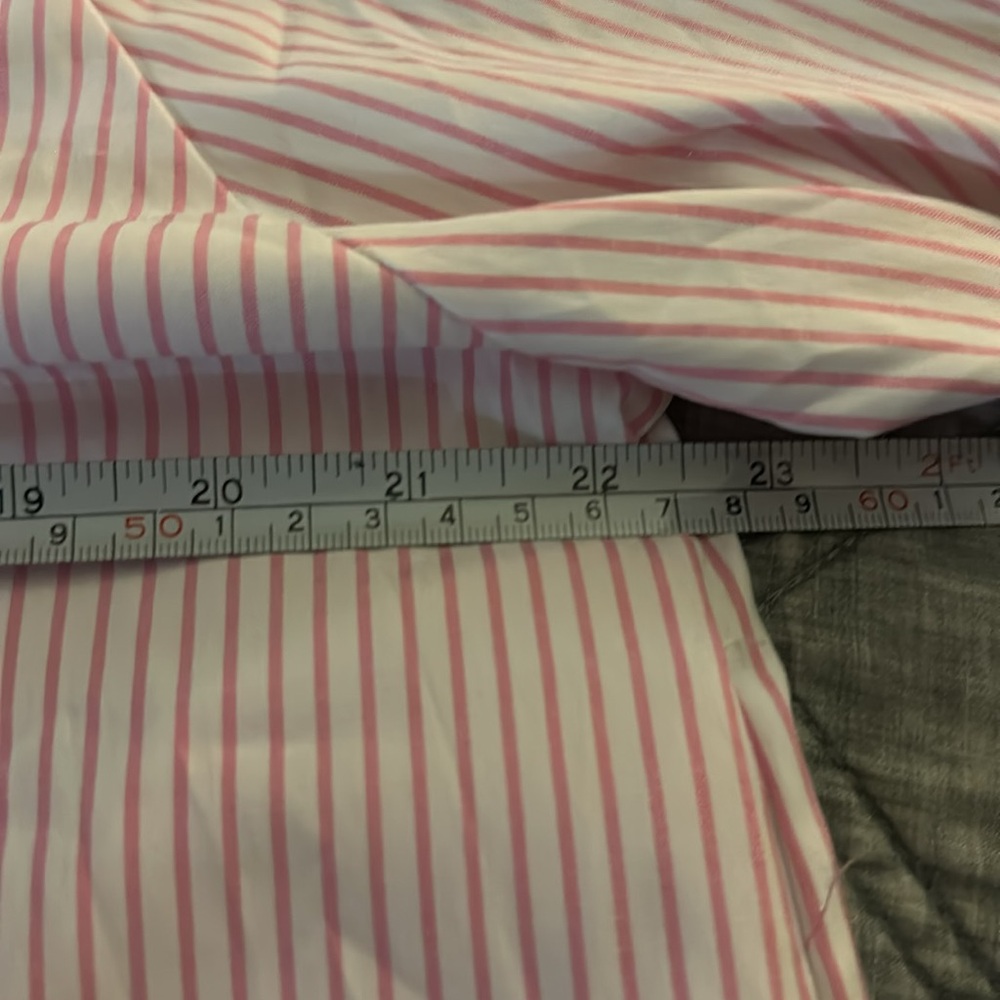 Pink Striped Button-Up Shirt - Picture 8 of 8